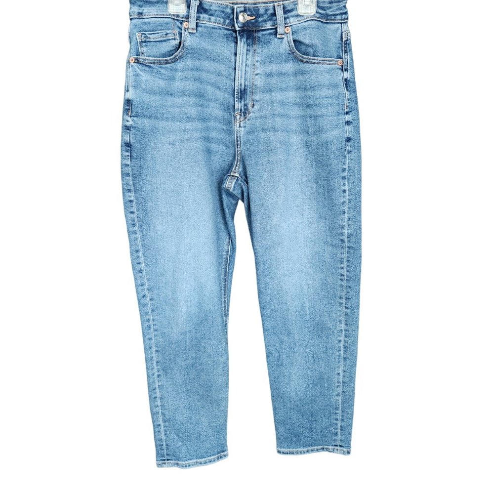 American Eagle Mom Stretch Jean, 8 short, womens